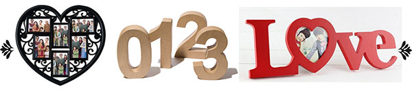 буквы цифры слова из дерева фанеры пластика для праздников
